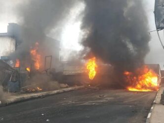 Four dead, banks razed as tanker explodes in Delta [PHOTOS]