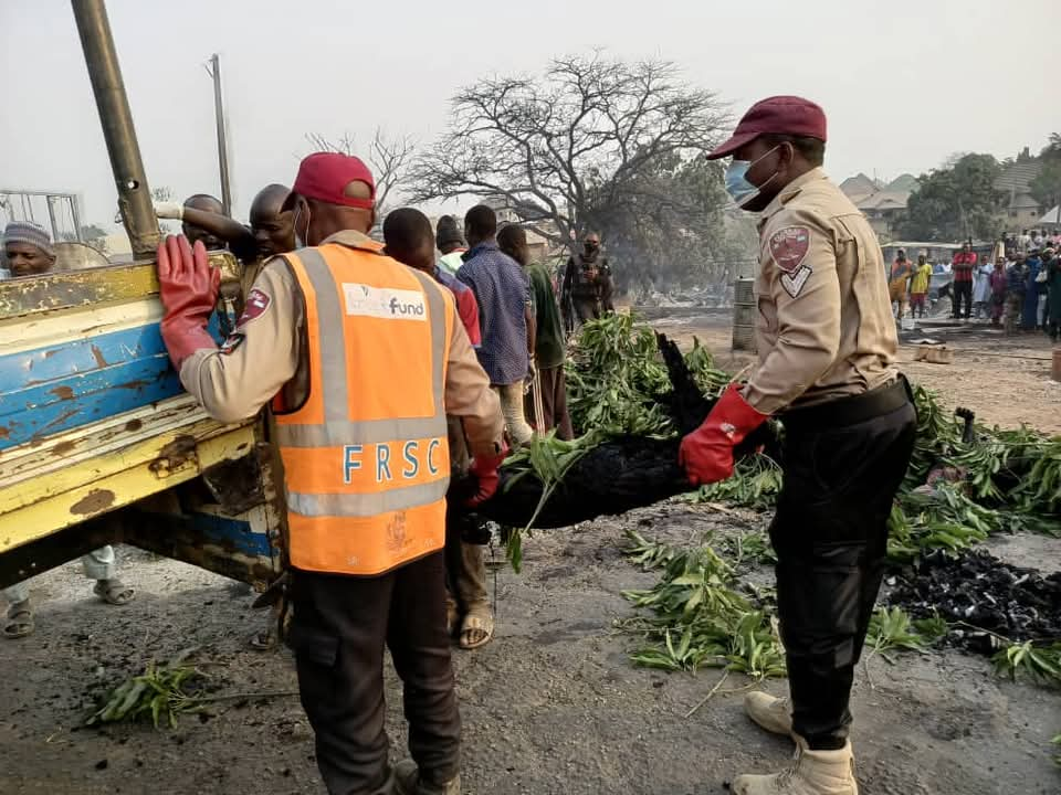 PHOTOS: Death toll in Niger petrol tanker explosion rises to 70