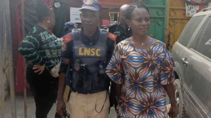 Police apprehend Lagos teacher brutalizing pupil in viral video