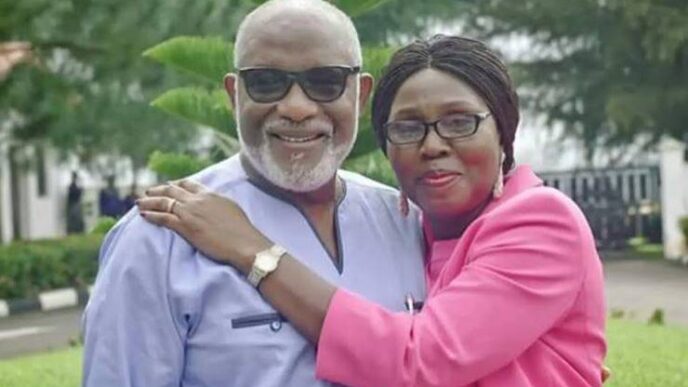 Akeredolu’s wife makes shocking revelations about husband’s death