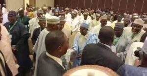 Drama as delegates disrupt Atiku, Obi coalition meeting in Abuja
