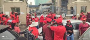 Workers protest, block finance ministry in Abuja over ‘unpaid allowances’