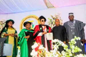 Keystone Bank chairman, Ada Chukwudozie, bags honorary doctorate degree 