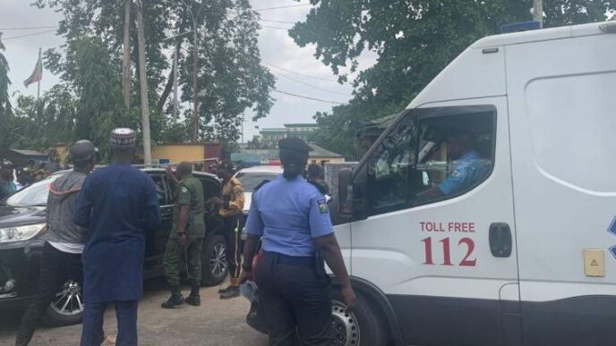 JUST IN: Panic as Lagos LG boss, Kolade Alabi, collapses at APC meeting