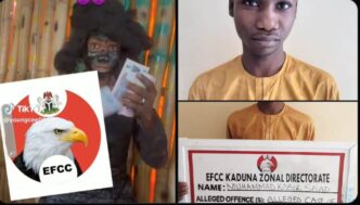 EFCC arrests TikToker for spraying, stepping on naira notes in Kaduna