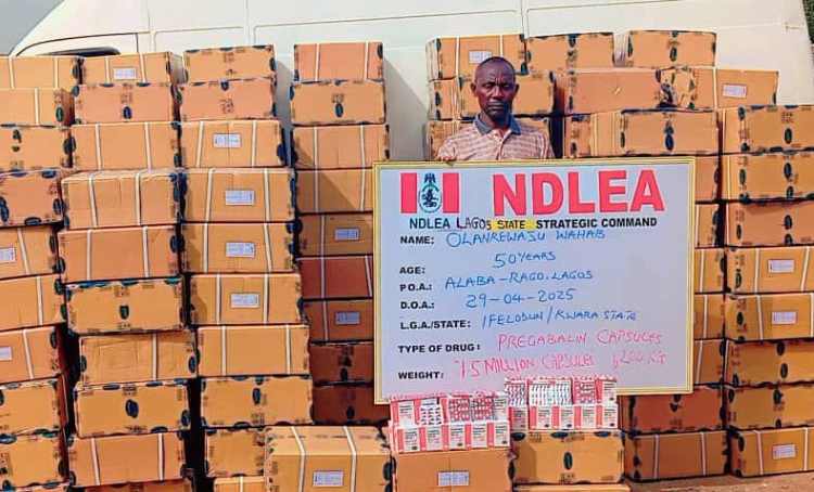 NDLEA seizes N3.4bn worth of opioids, codeine in Lagos, Rivers
