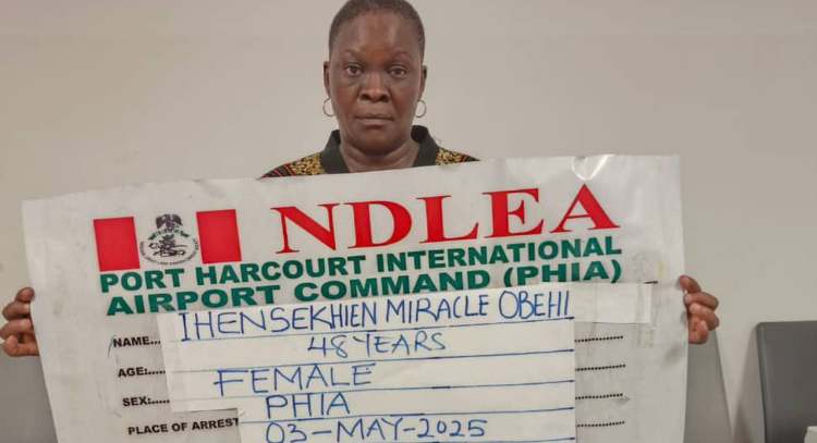 NDLEA arrests woman with cocaine in private part, stomach