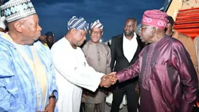 Tinubu returns to Abuja after attending inauguration of Pope Leo XIV