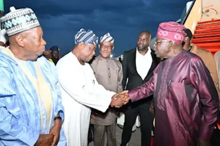 Tinubu returns to Abuja after attending inauguration of Pope Leo XIV