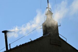 JUST IN: White smoke rises as cardinals elect new pope