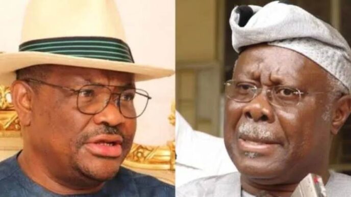 'PDP brought you to life' - Bode George slams Wike for sealing of party secretariat