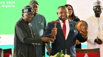 Tinubu hands over ECOWAS leadership to Sierra Leone’s Maada Bio