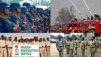 1.9m Nigerians compete for 30,000 NSCDC, NIS, Correctional, Fire service jobs