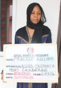 Nigerian lady, Precious Williams, firms arraigned for alleged N13.8bn scam