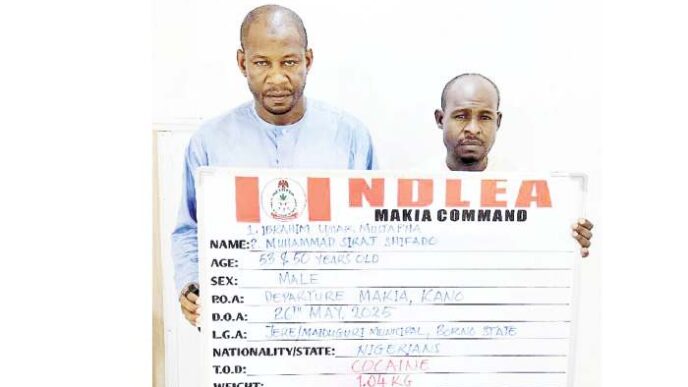 NDLEA intercepts Saudi-bound pilgrims with 90 pellets of cocaine