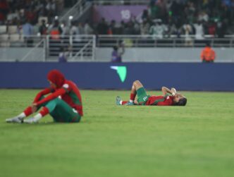 Morocco protest penalty cancellation against Nigeria in WAFCON final