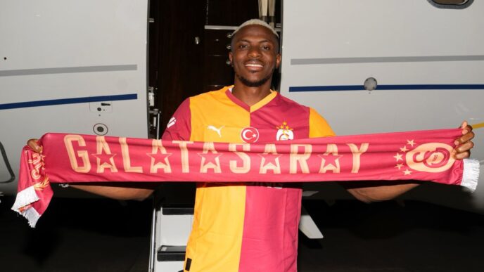 Osimhen in Turkey for medical ahead of €75m Galatasaray move