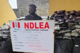 NDLEA arrests Ajetsibo Emami, Delta drug baron in Lagos