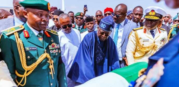 JUST IN: Buhari’s remains arrive in Katsina