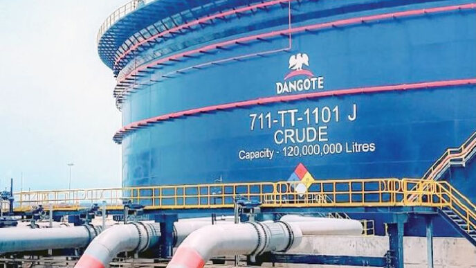Dangote refinery cuts petrol gantry price by N25 per litre