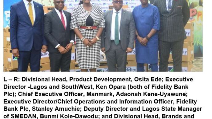 Fidelity Bank supports SMEs with business management tools