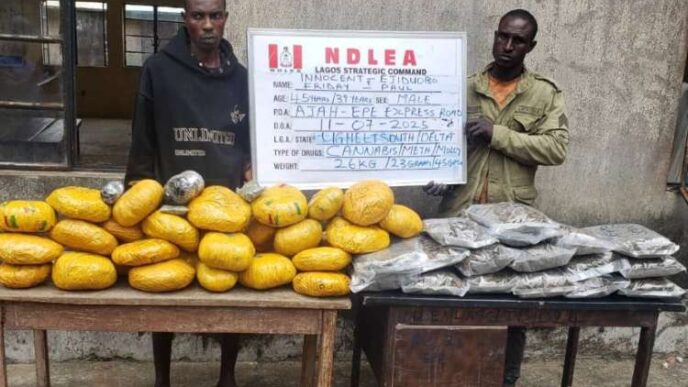 NDLEA nabs drug lords, seizes cannabis, cocaine hidden in microwaves, lipsticks