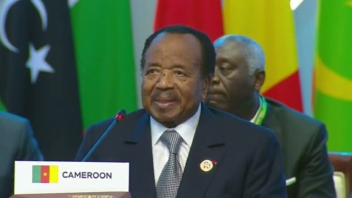 At 92, Cameroonian President, Paul Biya, declares bid for eighth term