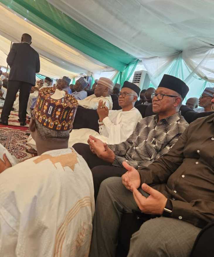 Peter Obi: Why I missed Buhari's burial