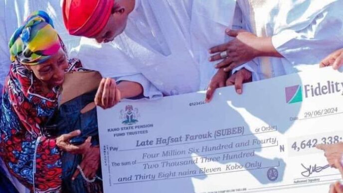 Governor Abba Kabir Yusuf has once again lived up to his promises after he disbursed a whopping N6 billion to offset backlog of gratuities and death benefits of retired civil servants in the state.