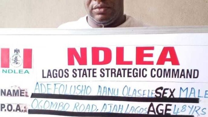 Nigerian Pastor, Adefolusho Olasele, nabbed for drug trafficking