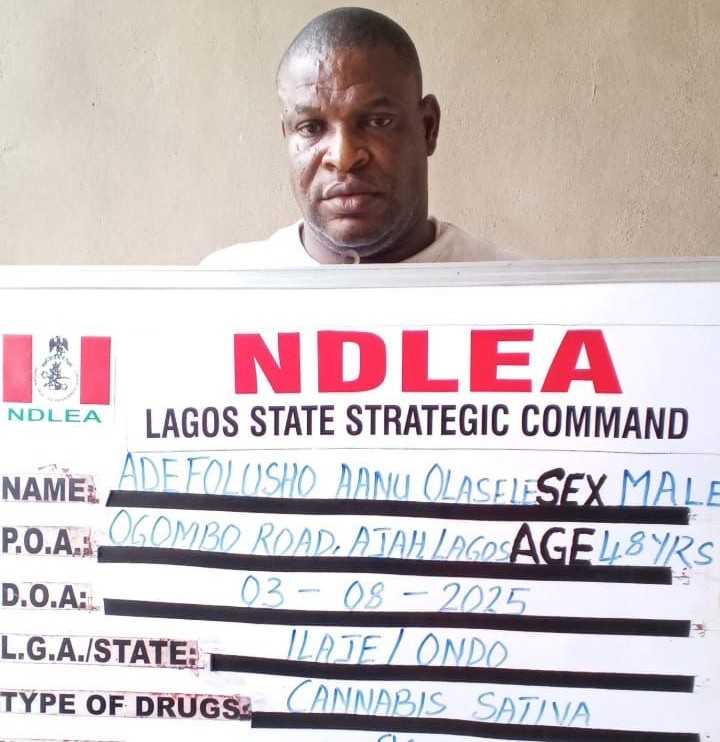 Nigerian Pastor, Adefolusho Olasele, nabbed for drug trafficking