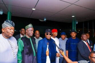 Akpabio returns from London, refutes rumours of ill health