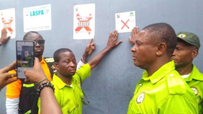 Lagos seals Dowen College over illegal waste disposal