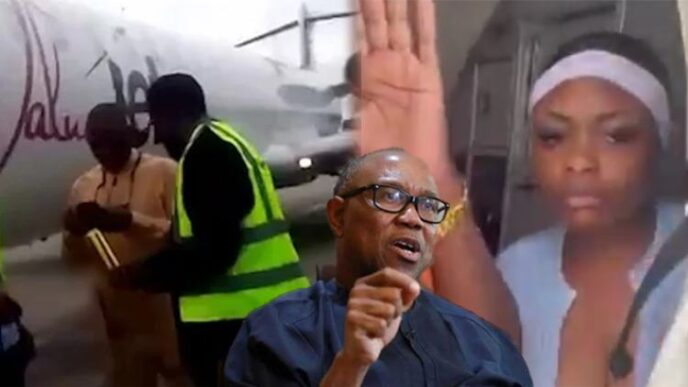 Peter Obi slams FG for arraigning Ibom Air passenger while KWAM 1 remains free