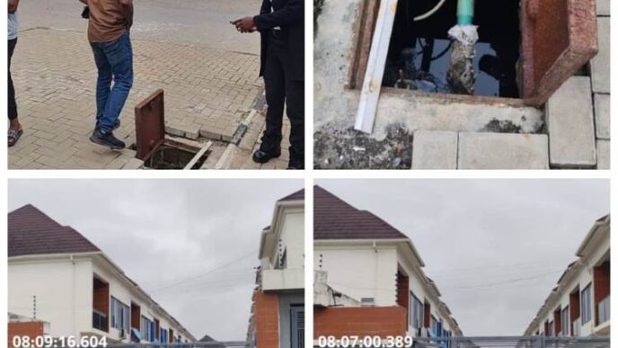 Lagos shuts Van Daniel Estate Lekki for discharging sewage into public drains
