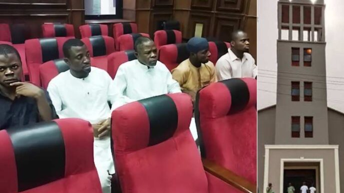 Five suspects arraigned, remanded over Owo Catholic Church attack
