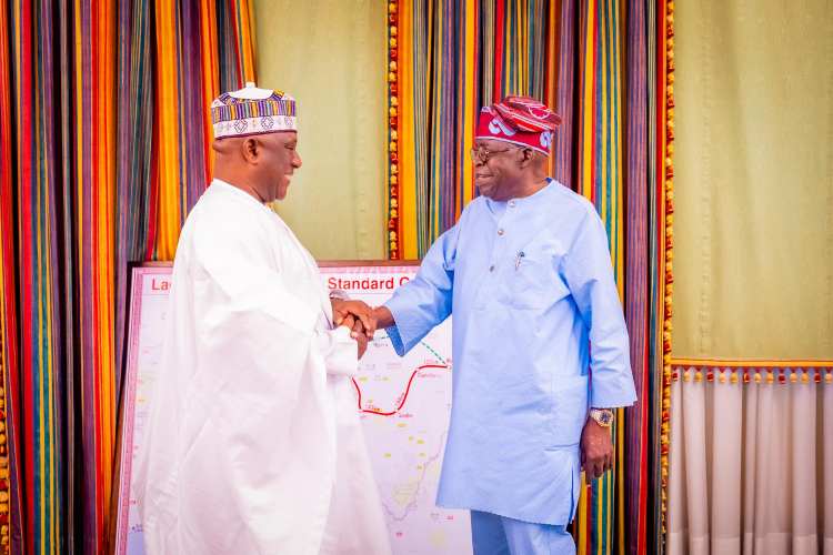 BUA founder, Abdul Samad Rabiu visits Tinubu [PHOTO]