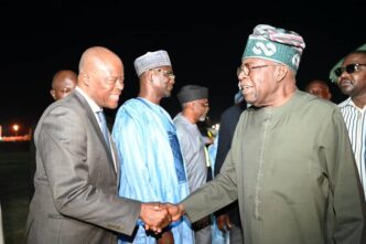 JUST IN: Tinubu returns to Abuja after vacation in France