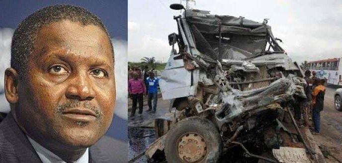 Dangote says truck that killed family in Enugu operated by third party