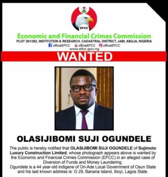 'Alleged Fraud': Sujimoto CEO, Olasijibomi Suji Ogundele, speaks on EFCC wanted notice