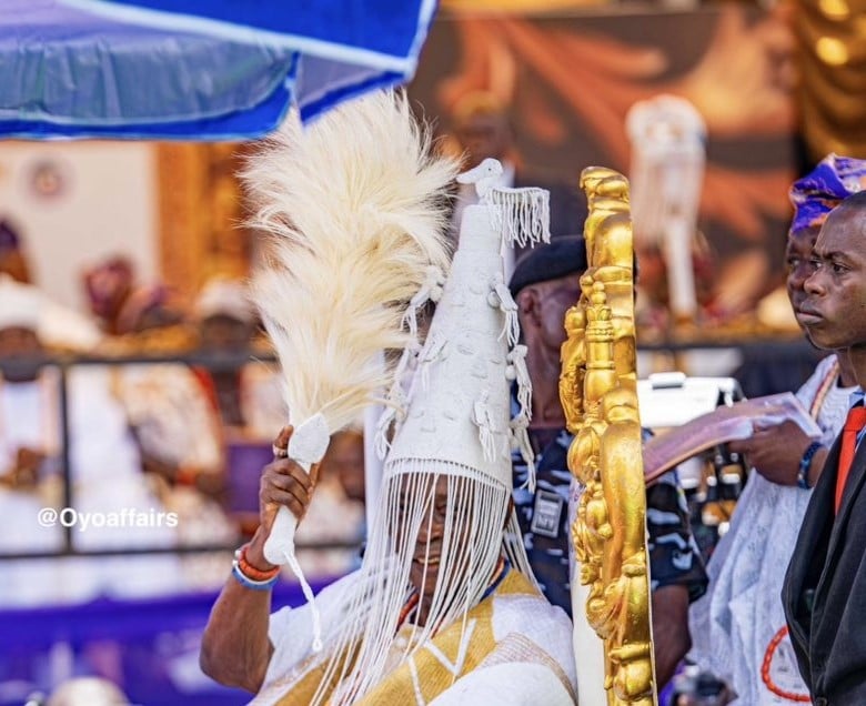 JUST IN: Tinubu arrives at Olubadan coronation