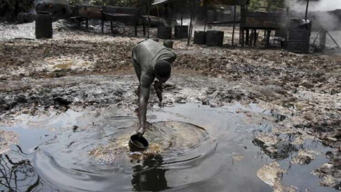 JUST IN: Community laments as fresh oil spill hits AITEO’s delivery line in Bayelsa
