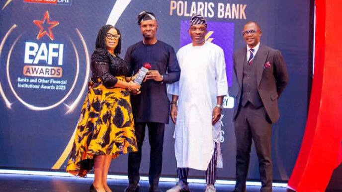 Polaris Bank wins big at 2025 BAFI awards, retains digital banking crown