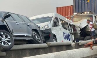 Eight dead as trucks collide, explode on Lagos-Ibadan expressway