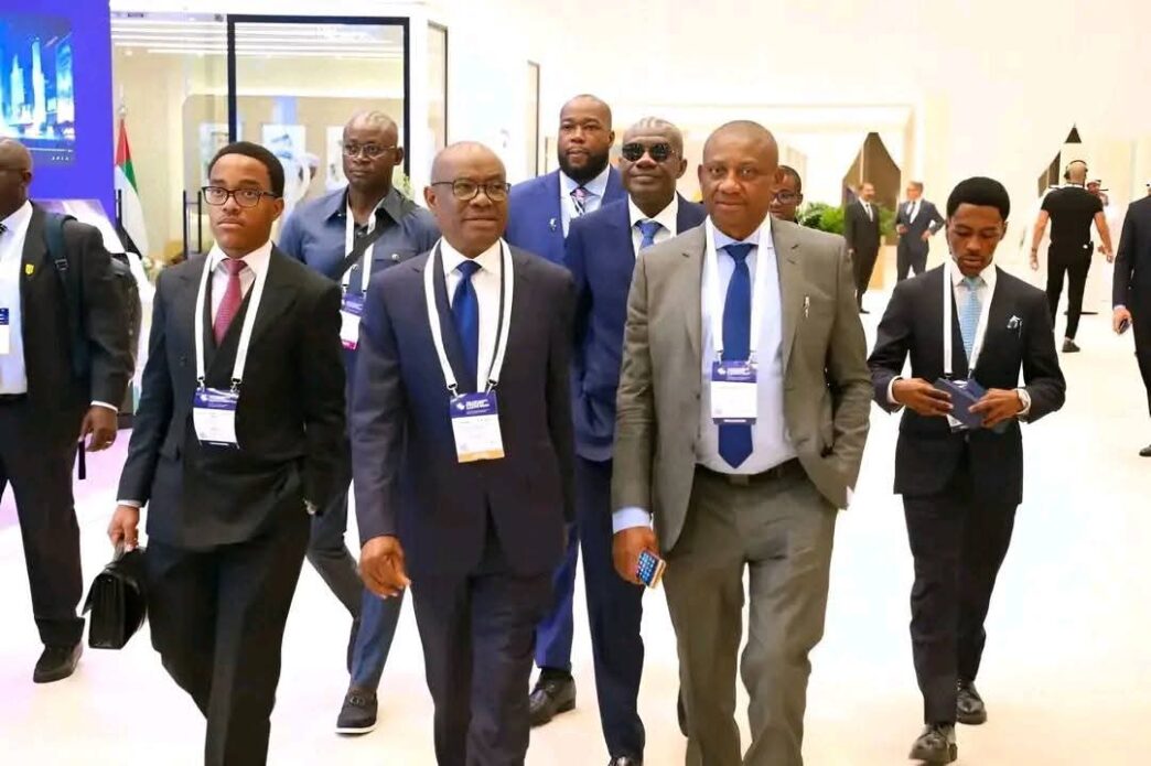 Netizens slam Wike for flying sons abroad on official trip