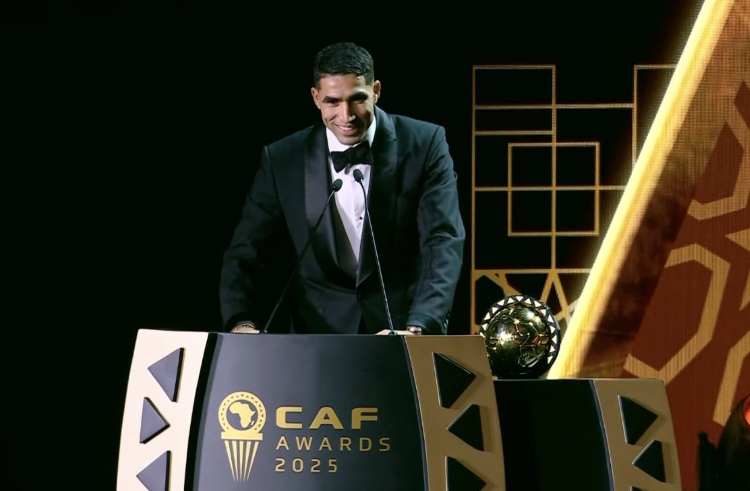 JUST IN: Morocco’s Achraf Hakimi named Africa Player of the Year