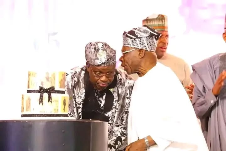 Fayose blasts Obasanjo in thank-you message, says he belongs in zoo