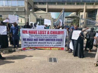 JUST IN: Parents of students studying abroad block finance ministry over unpaid allowances