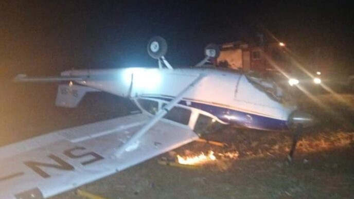 JUST IN: Four hospitalised as aircraft crash-lands at Owerri airport