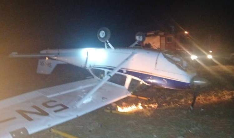 JUST IN: Four hospitalised as aircraft crash-lands at Owerri airport